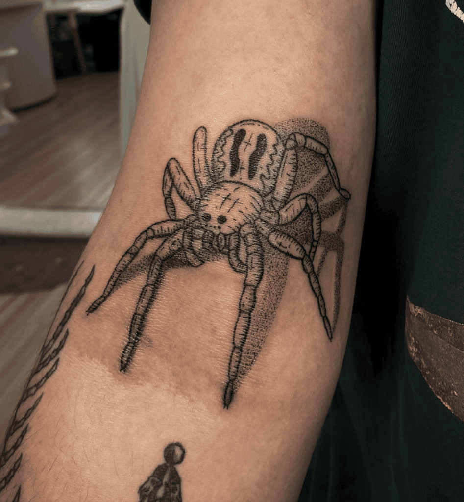 Wolf Spider Tattoo