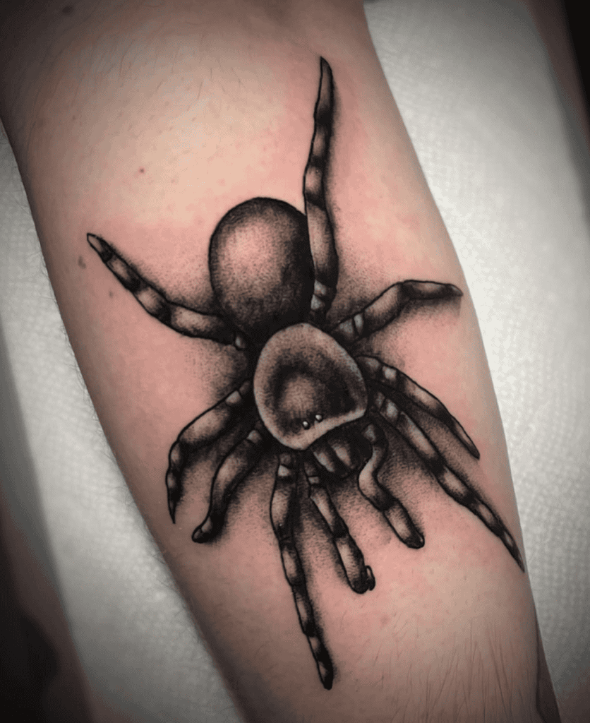 Trapdoor Spider Tattoo