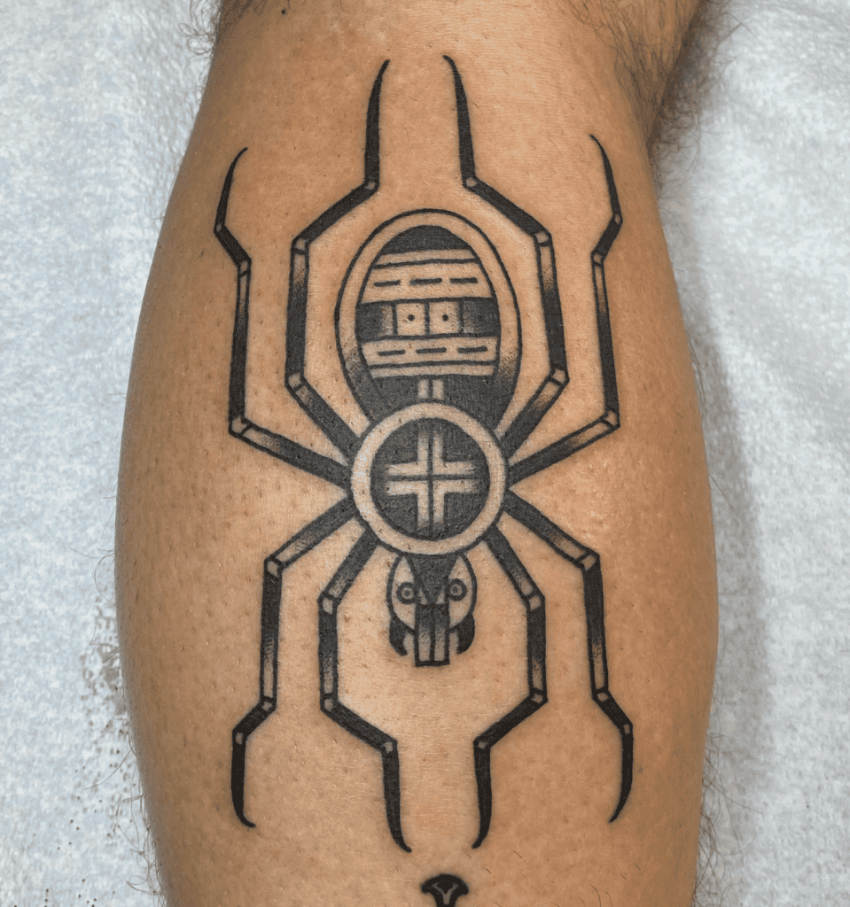 Spider Grandmother Simple Spider Tattoo