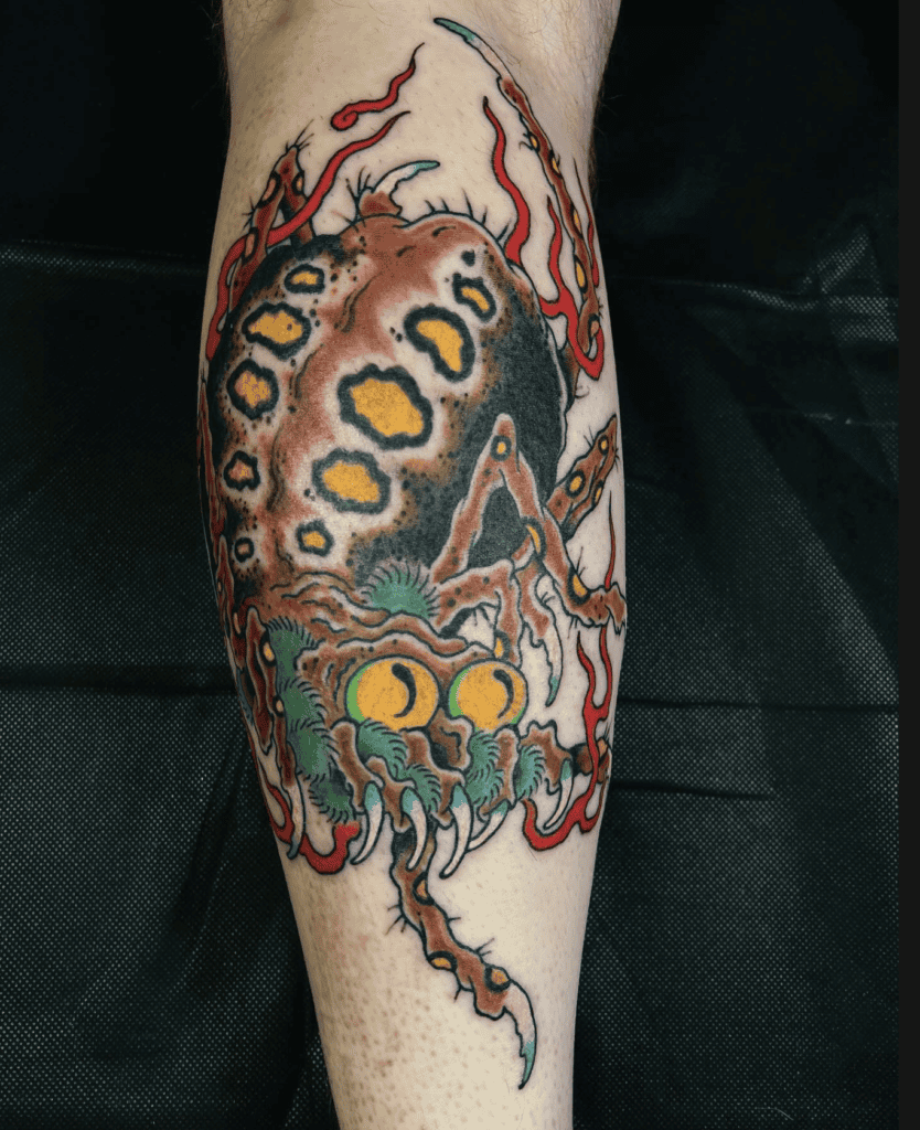 Tsuchigumo Spider Tattoo