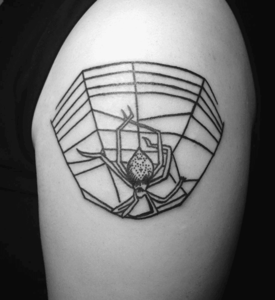 Charlotte Web Spider Tattoo