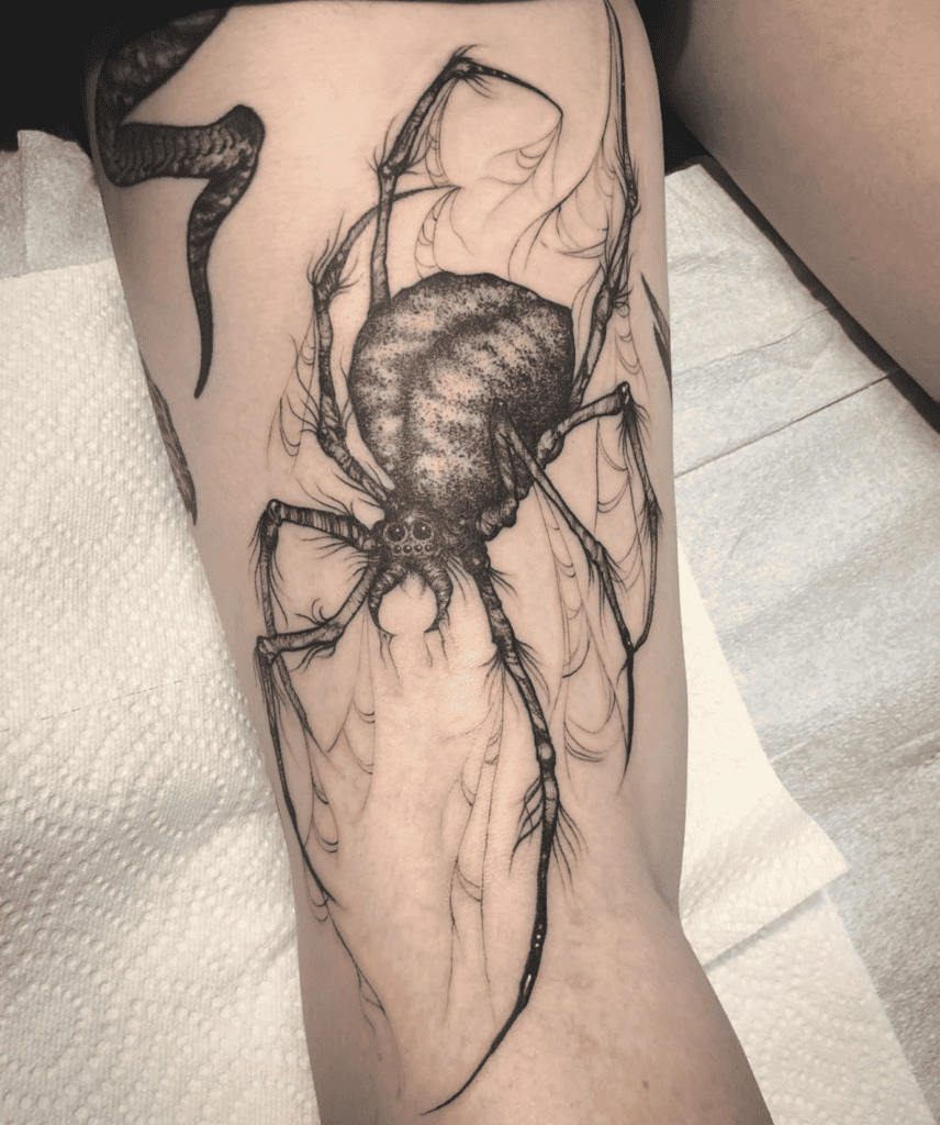 Aragog Spider Tattoo