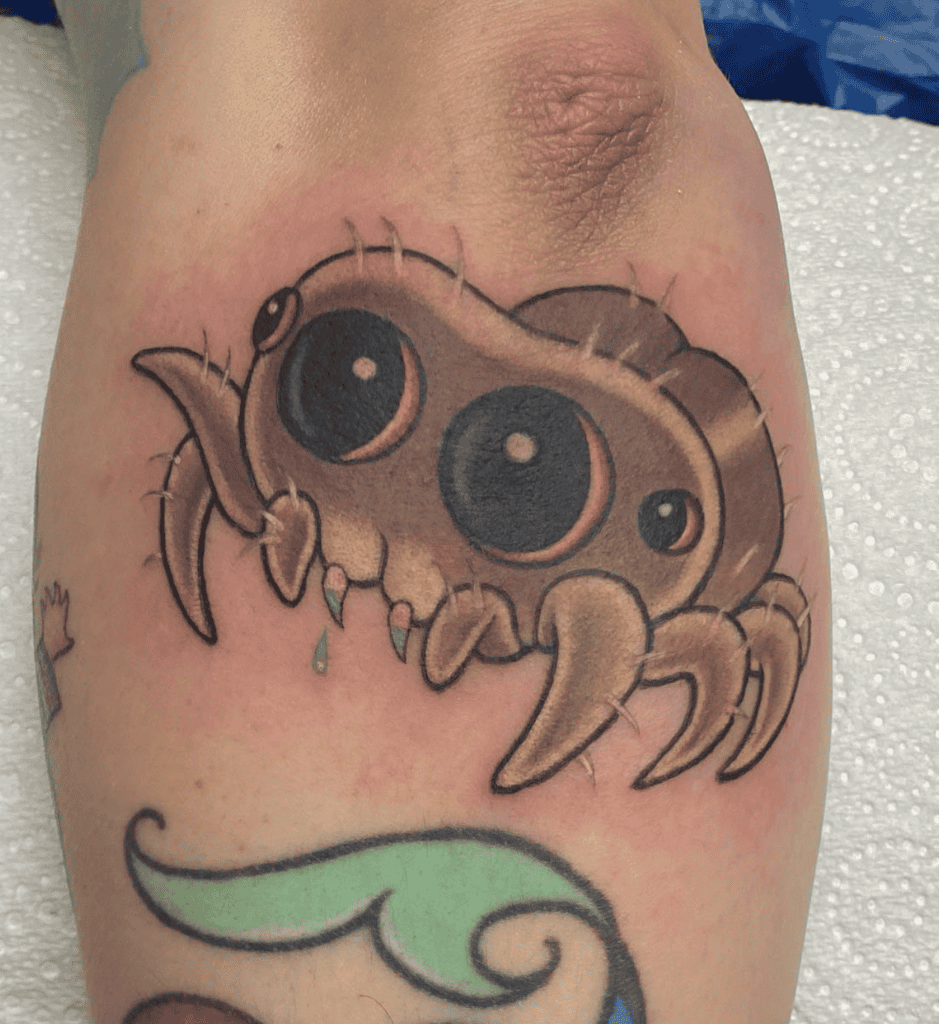 Lucas the Spider Tattoo