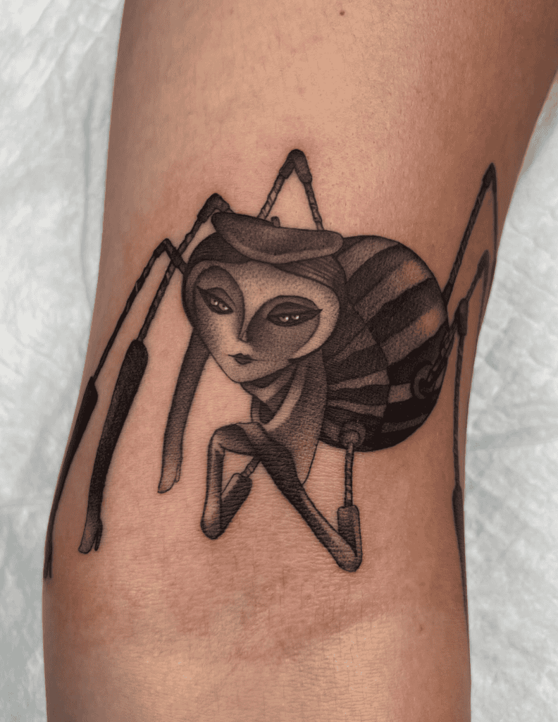 Miss Spider James Tattoo