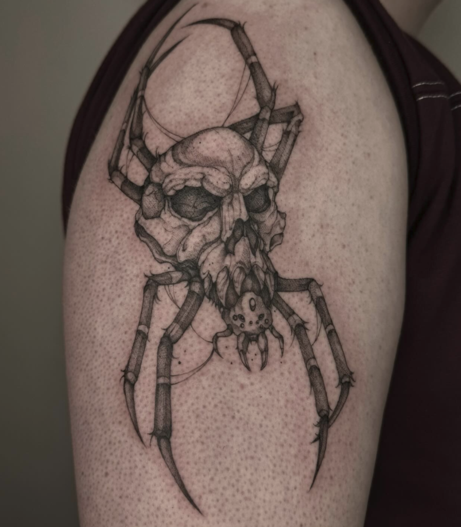 Skulltula Spider Tattoo