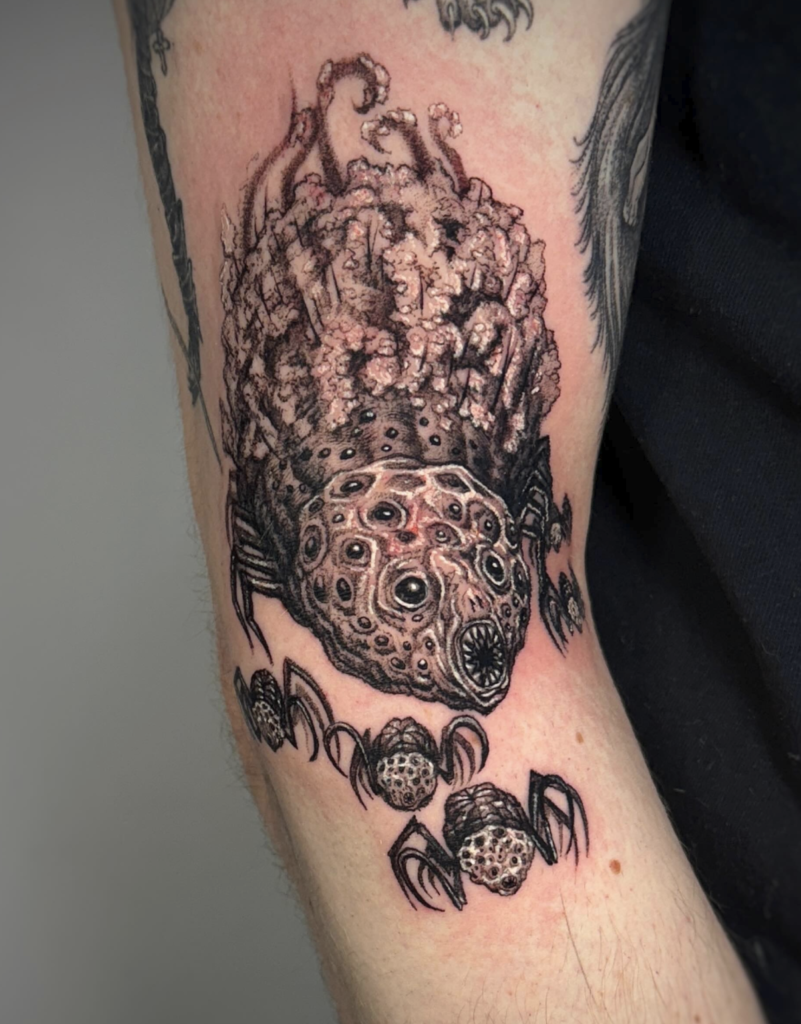 Rom, the Vacuous Spider Vicious Tattoo