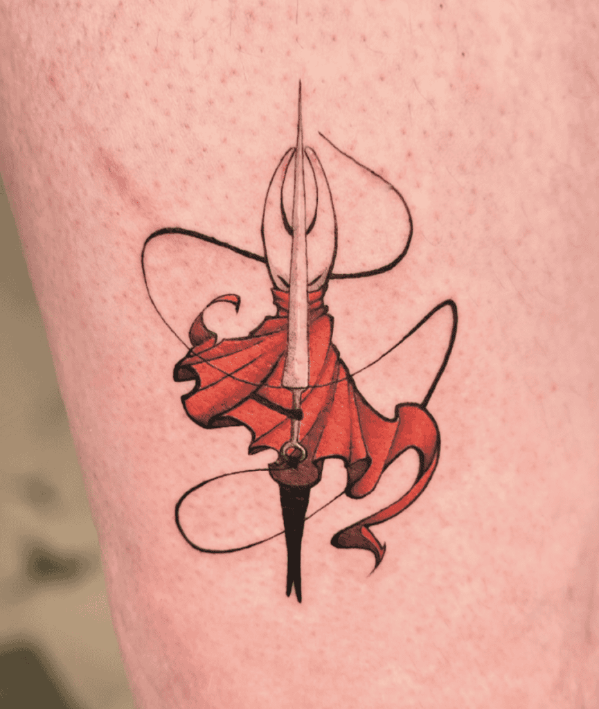 Hornet Needle Spider Tattoo