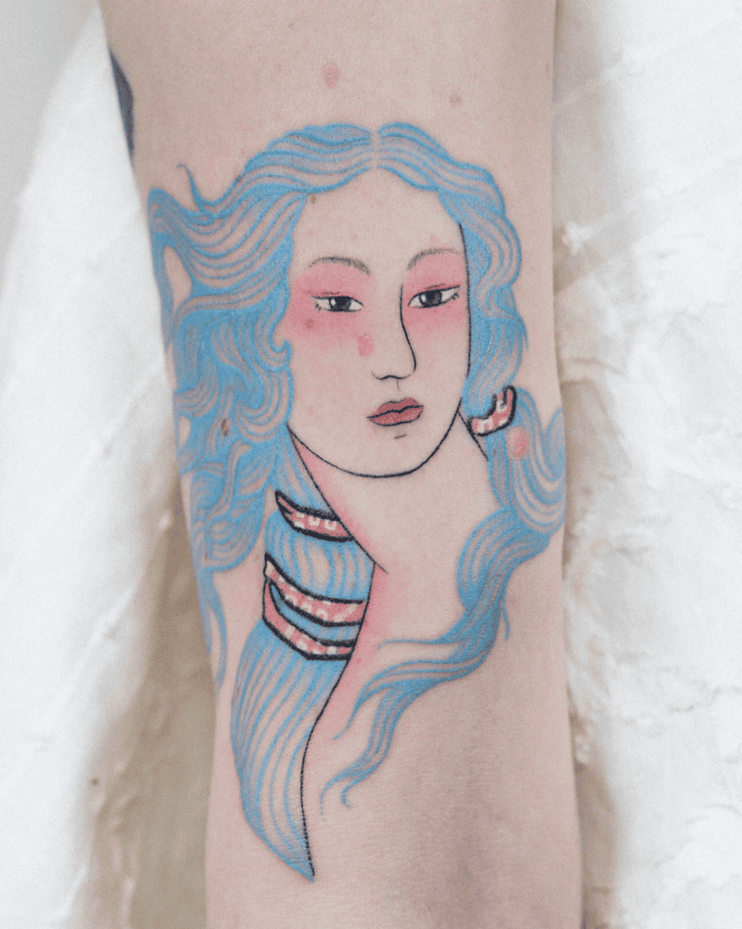 Venus Art Roman Mythology Tattoo