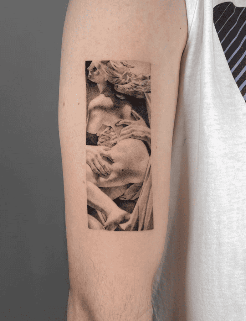 Proserpina Frame Roman Mythology Tattoo