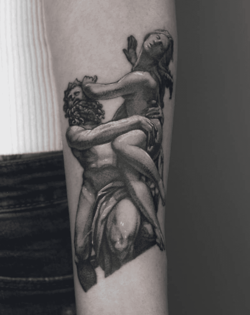 Proserpina Pluto Roman Mythology Tattoo