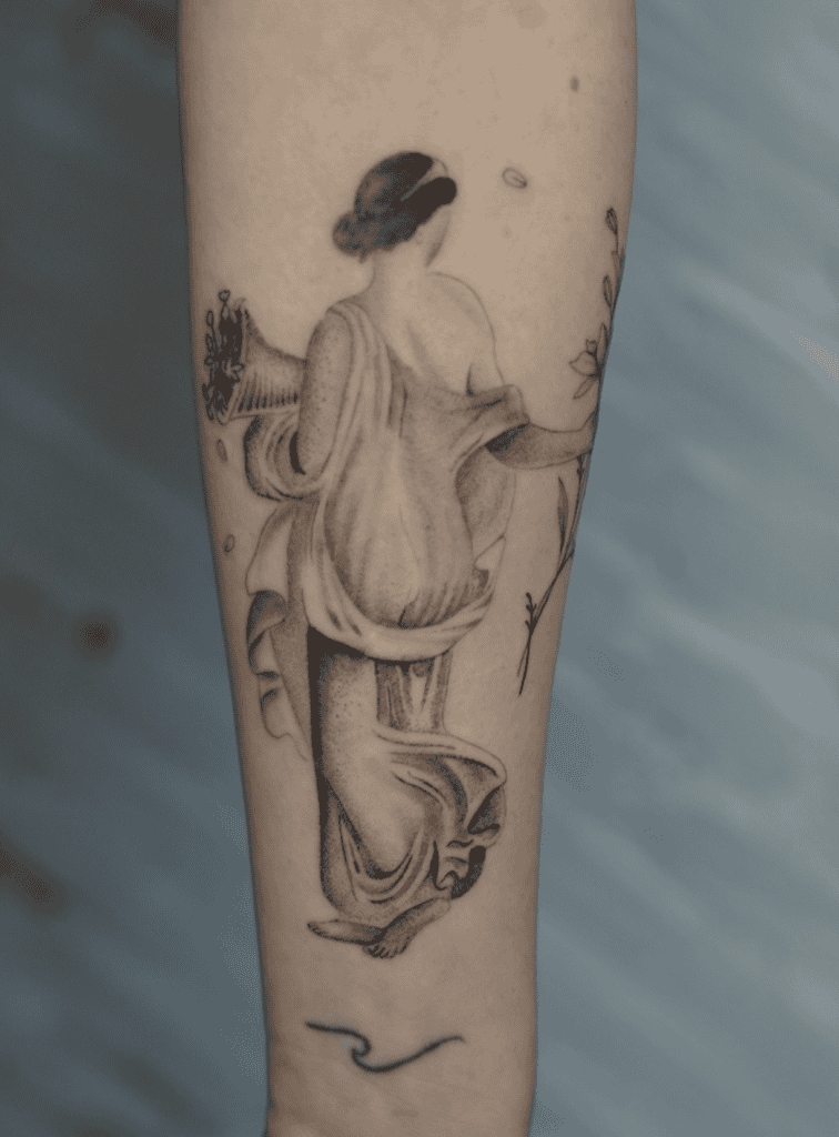 Flora Roman Mythology Tattoo