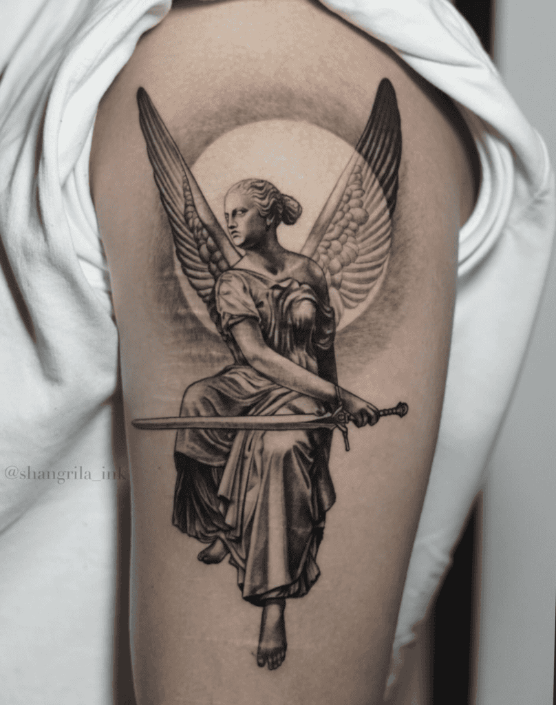Victoria Roman Mythology Tattoo