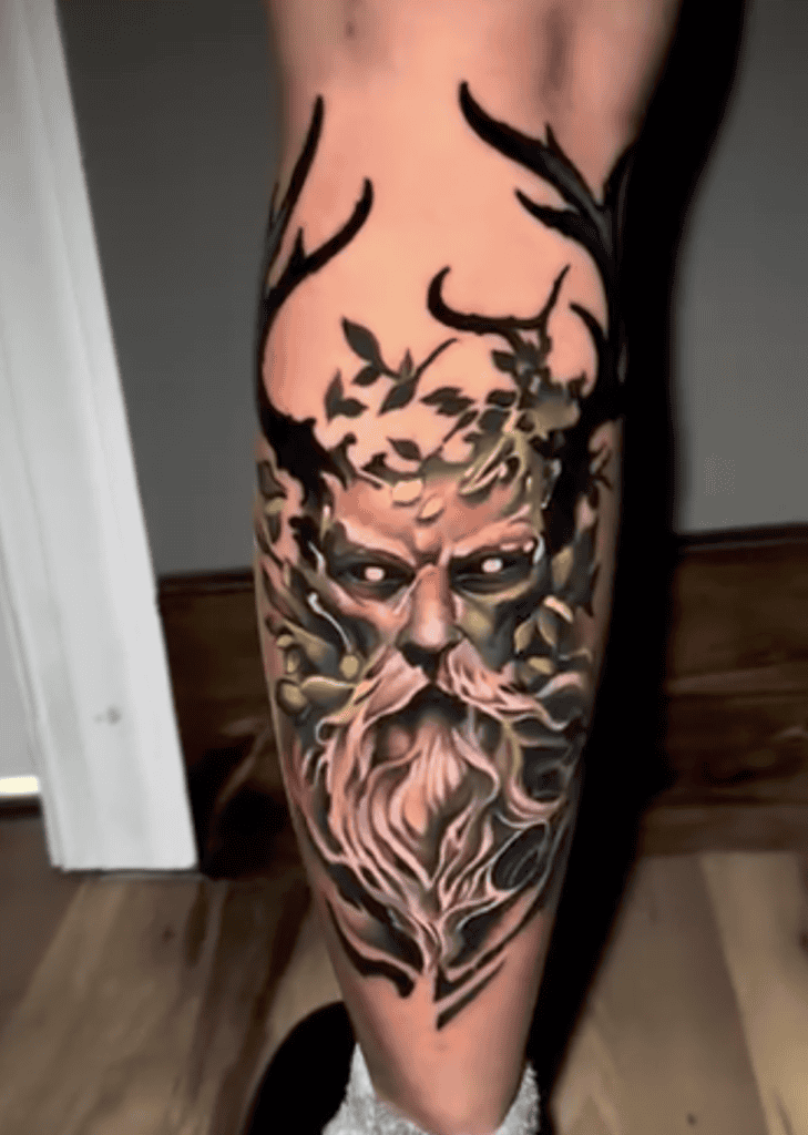 Silvanus Roman Mythology Tattoo