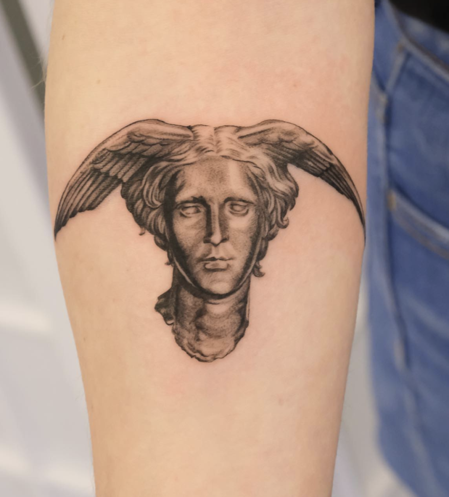 Somnus Roman Mythology Tattoo