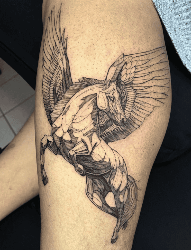 Pegasus Roman Mythology Tattoo