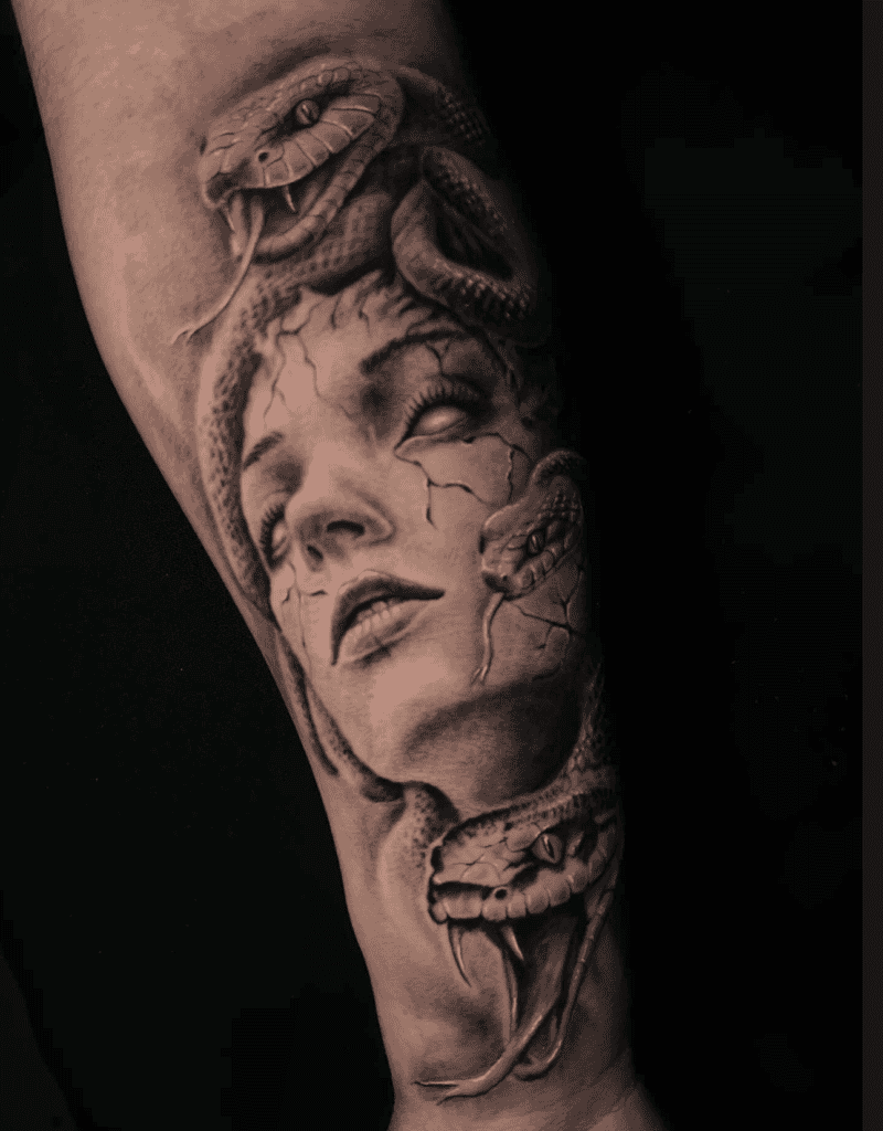 Gorgon Roman Mythology Tattoo