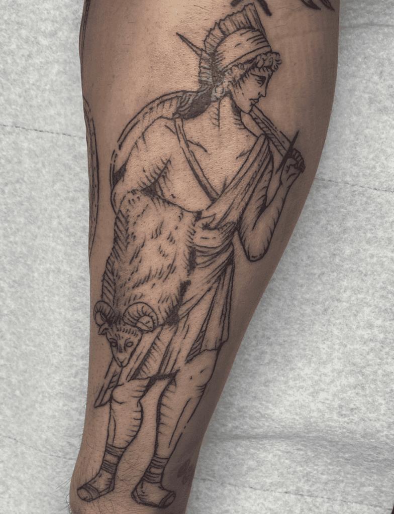 Jason Roman Mythology Tattoo