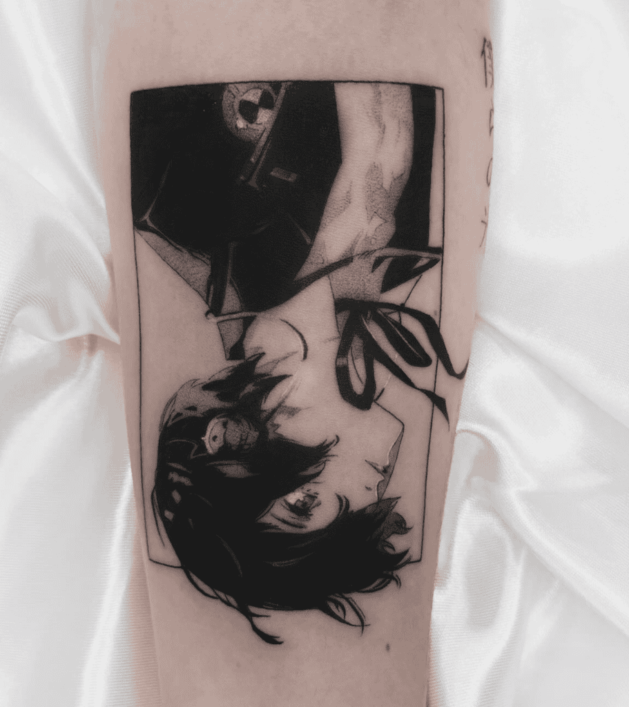 Makoto Yuki Frame Persona Tattoo