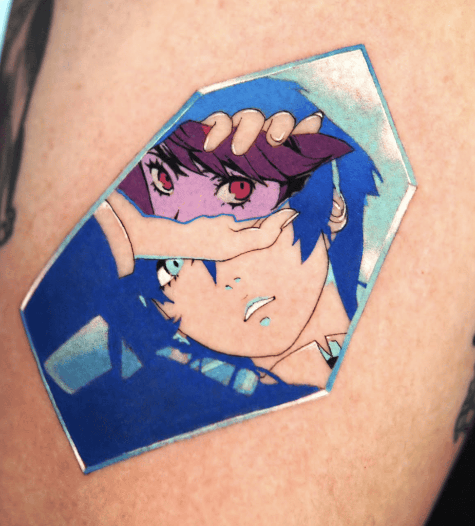 Makoto Yuki Glass Persona Tattoo