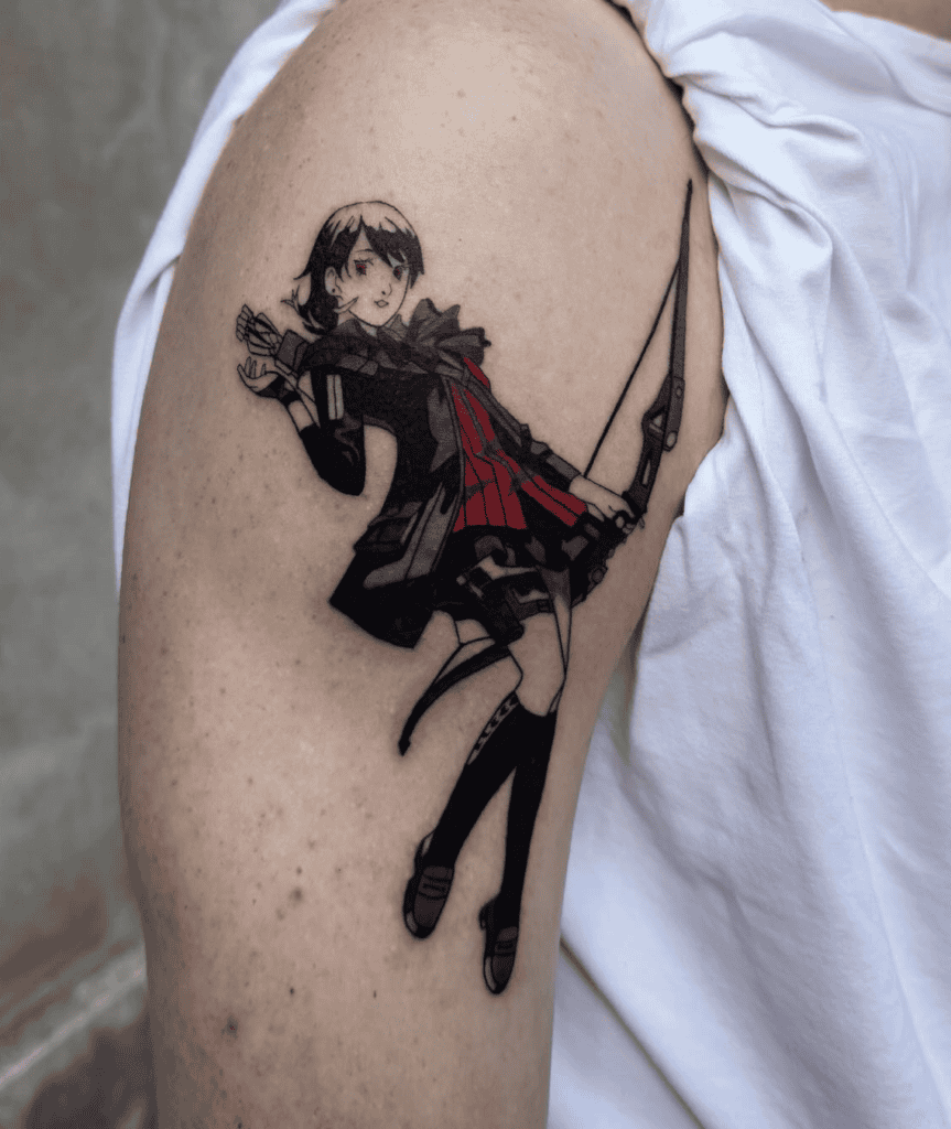 Yukari Takeba Persona Tattoo