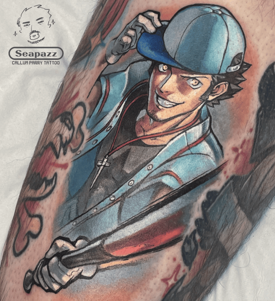 Junpei Iori Persona Tattoo