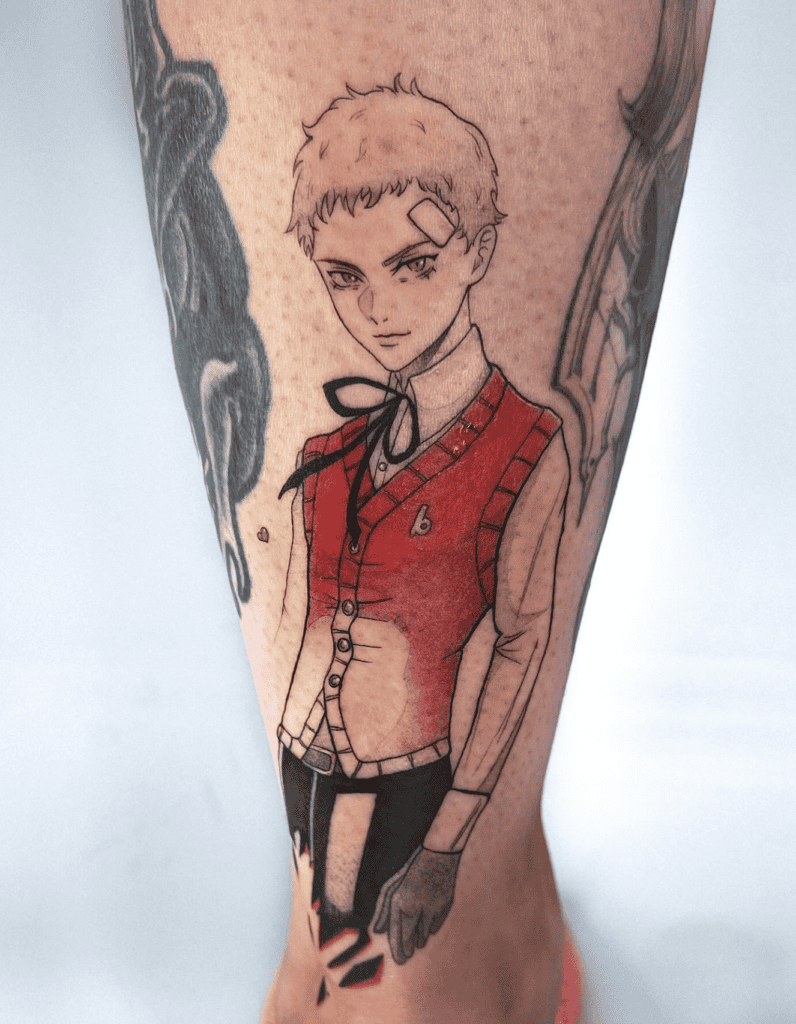 Akihiko Sanada Persona Tattoo