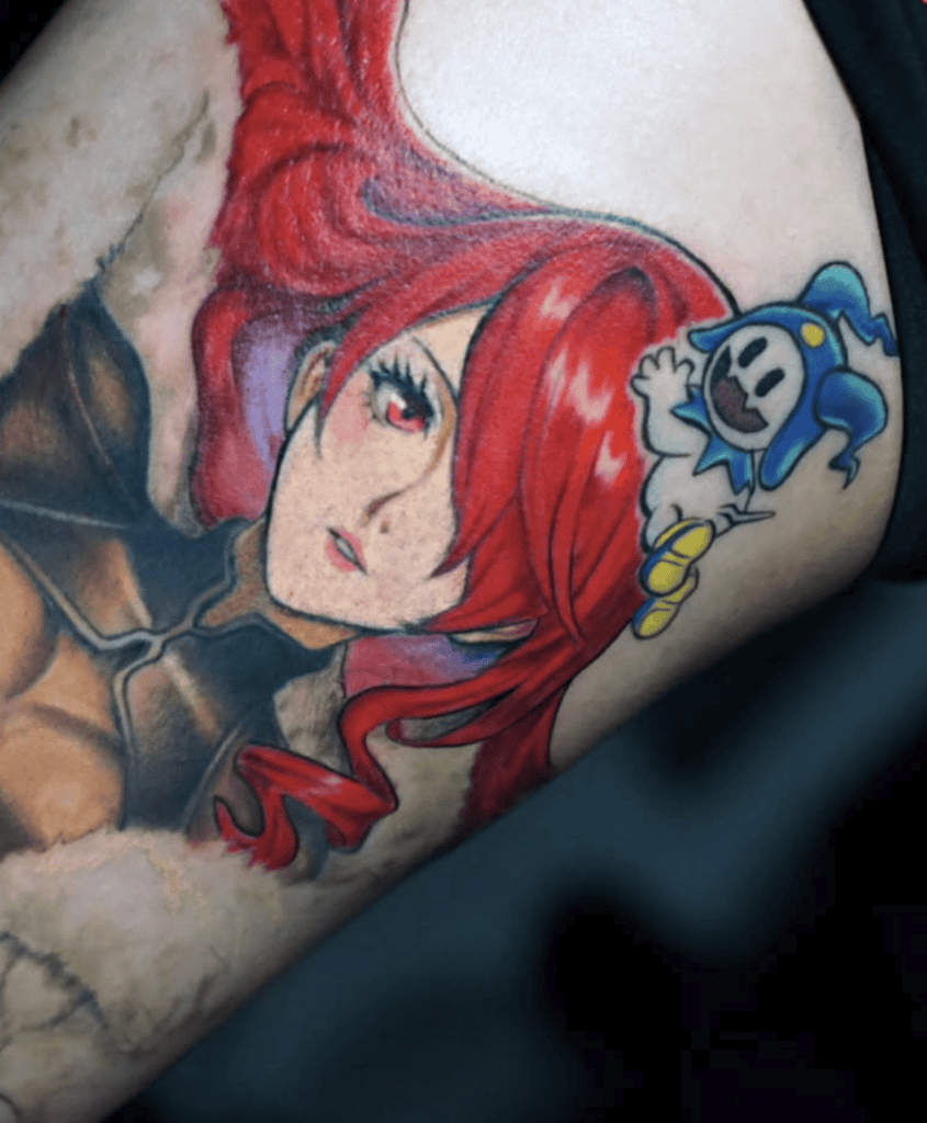 Mitsuru Kirijo Frost Persona Tattoo