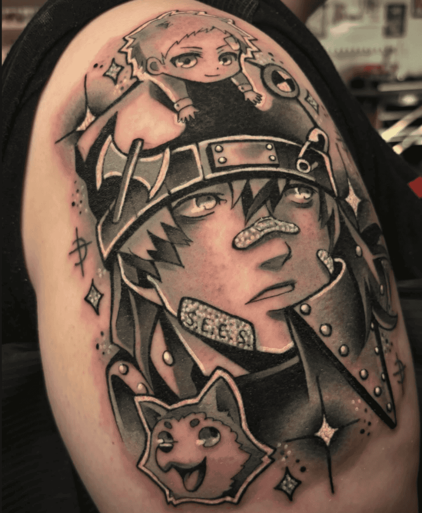 Shinjiro Aragaki Persona Tattoo