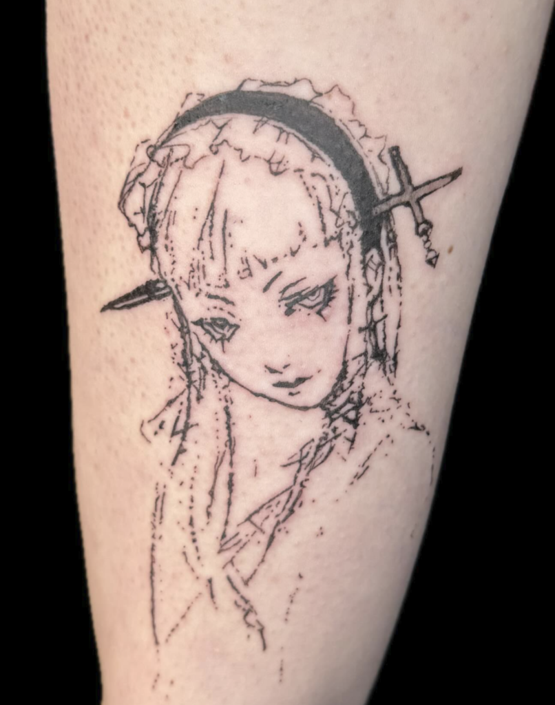 Chidori Concept Persona Tattoo