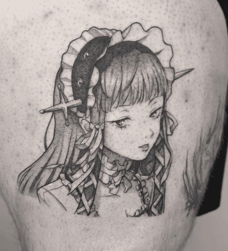 Chidori Persona Tattoo
