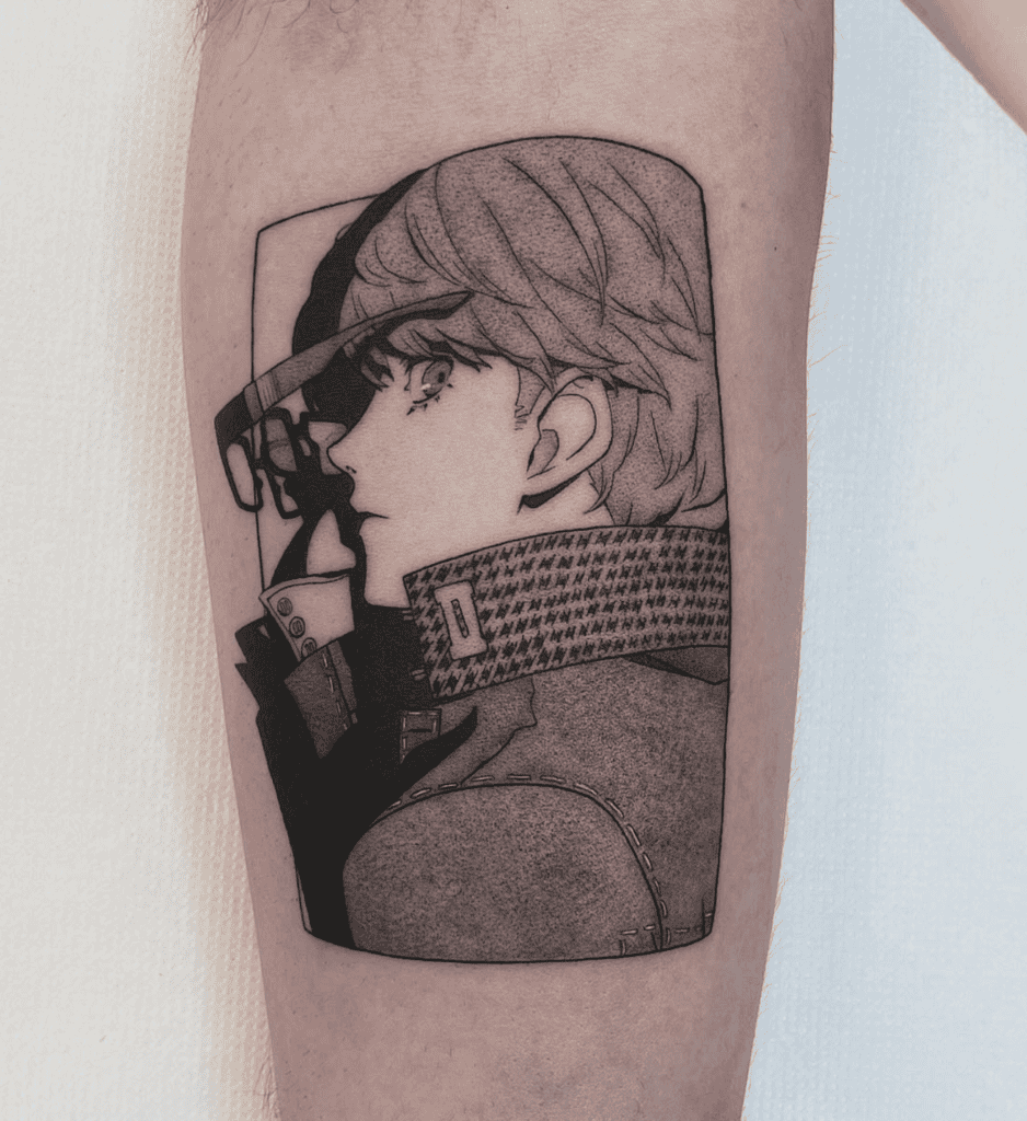 Yu Narukami Frame Persona Tattoo