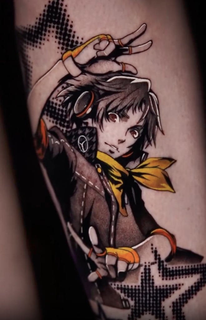 Yosuke Hanamura Persona Tattoo