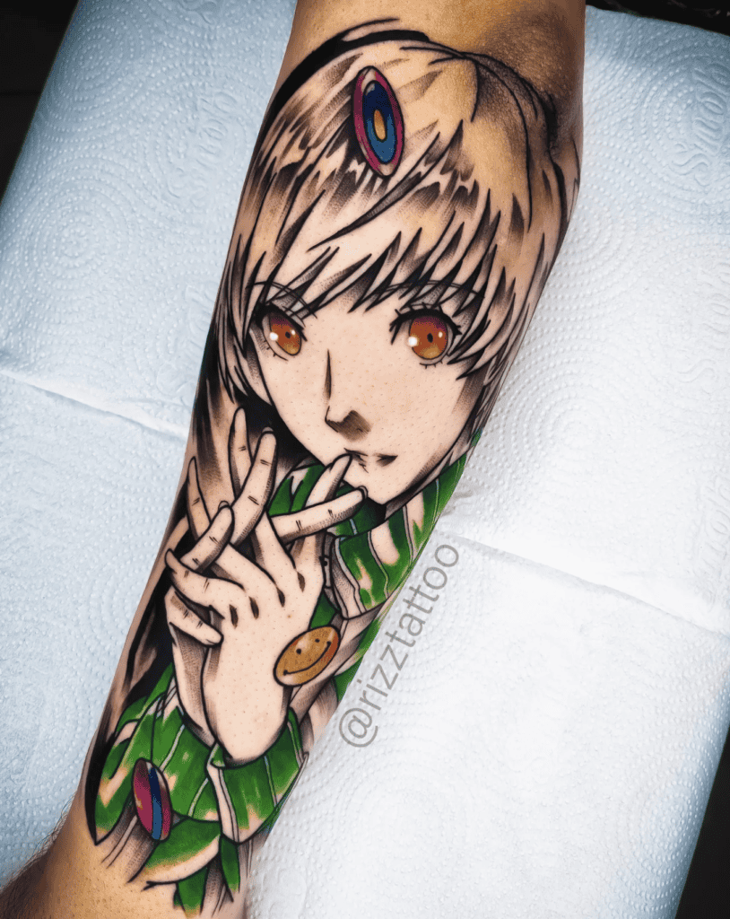 Chie Satonaka Persona Tattoo