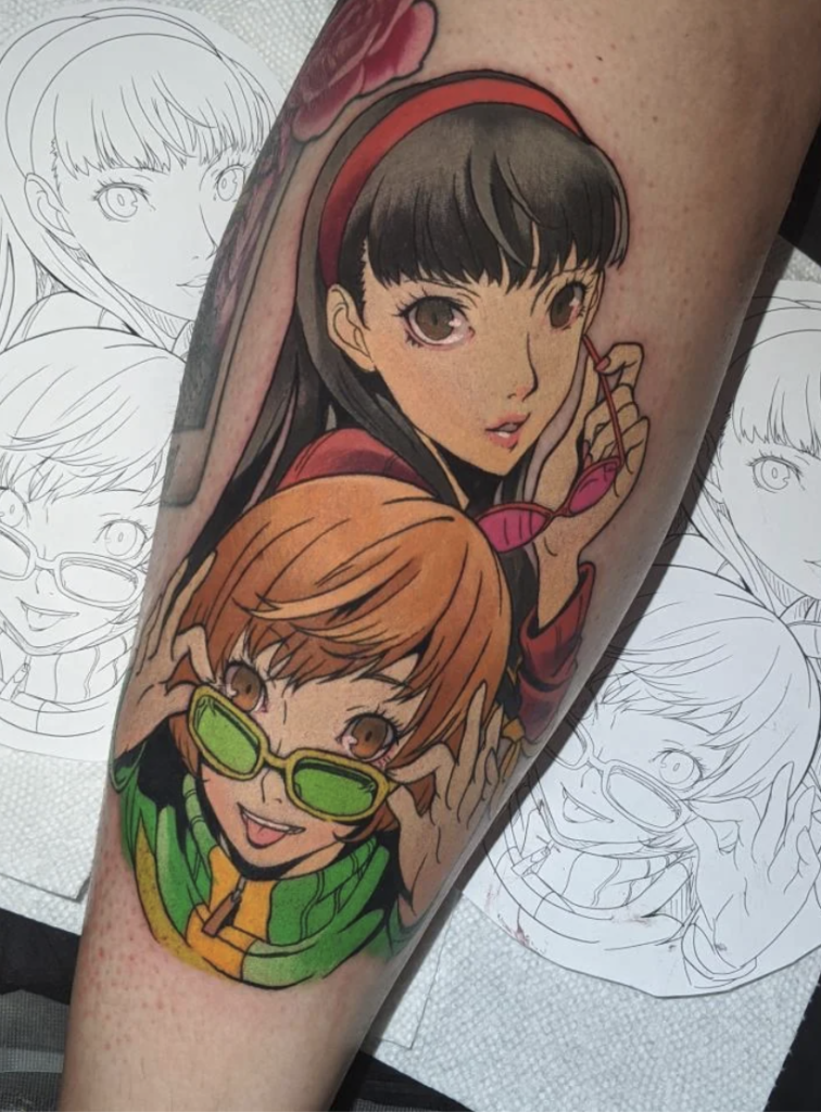 Yukiko Amagi Chie Persona Tattoo
