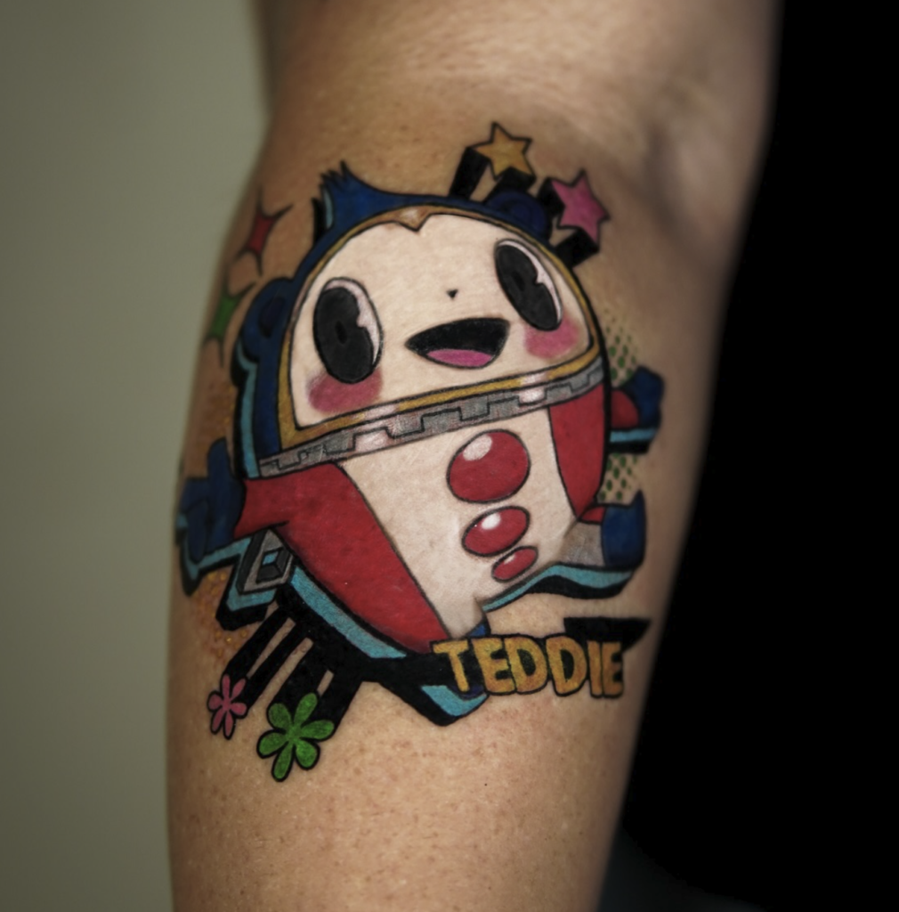 Teddie Persona Tattoo