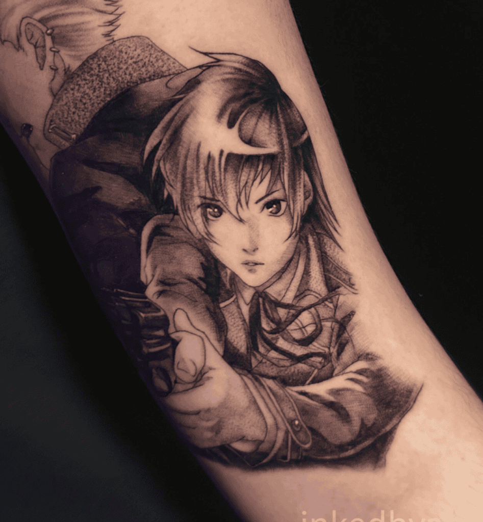 Naoto Shirogane Persona Tattoo