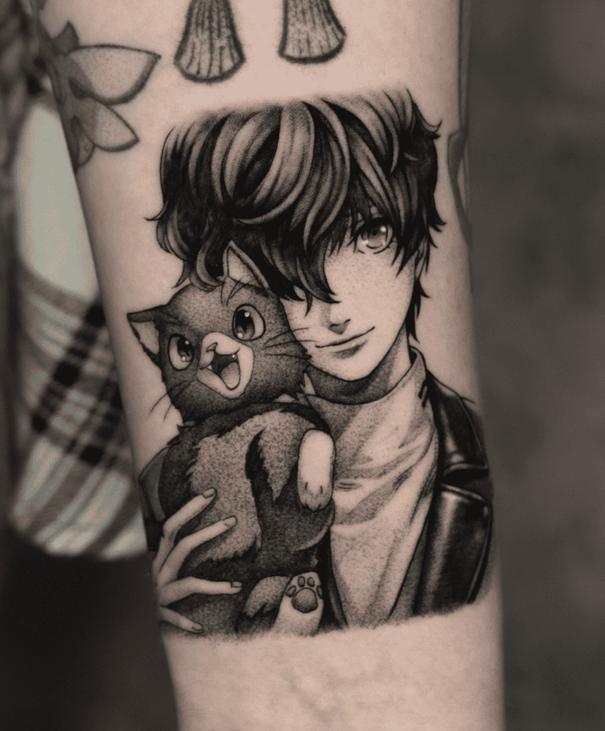 Ren Amamiya Mogana Persona Tattoo