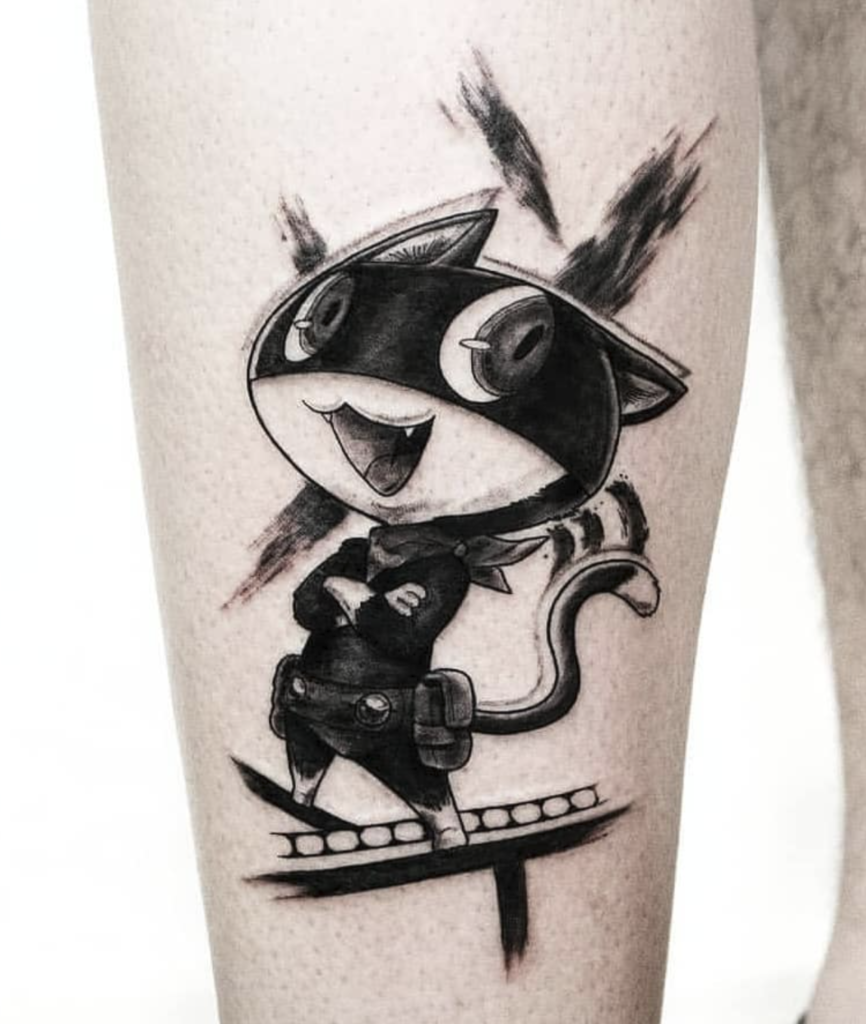 Morgana Pose Persona Tattoo