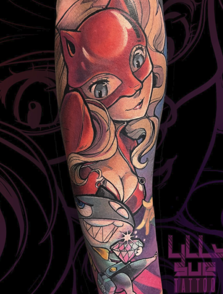 Ann Takamaki Persona Tattoo