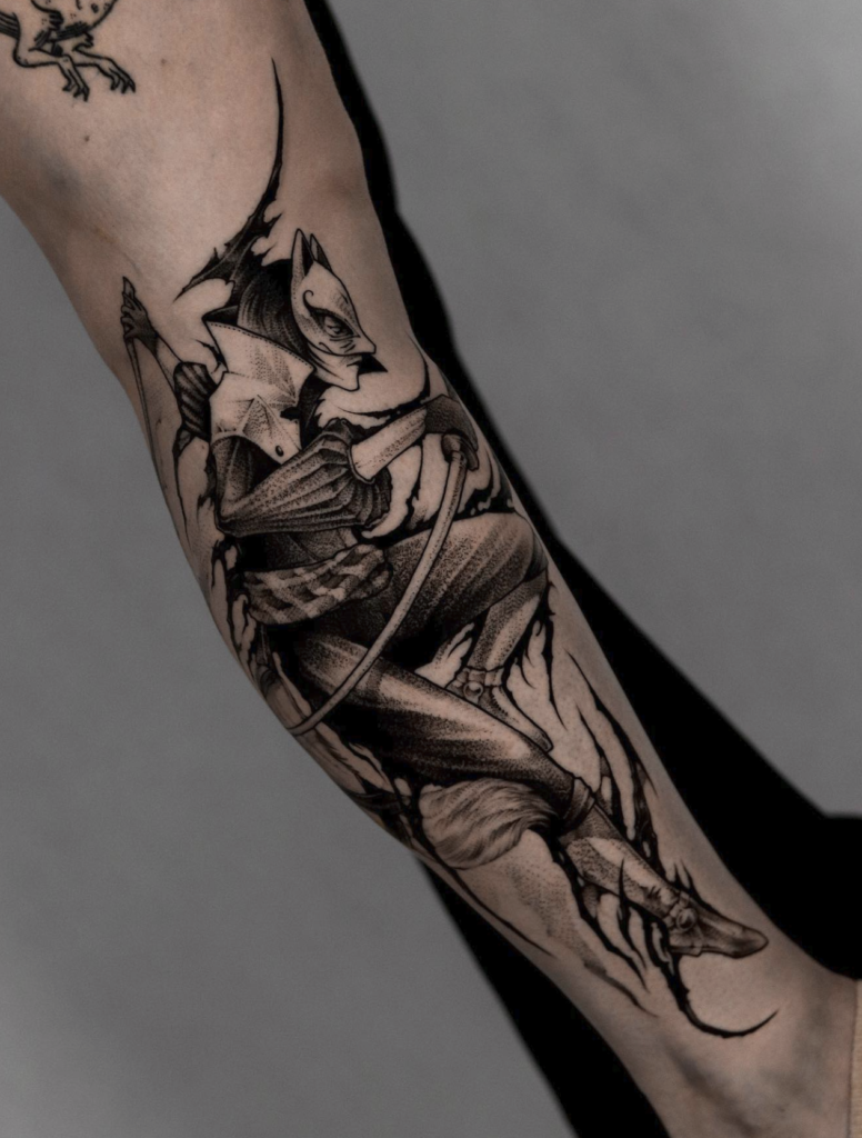 Yusuke Kitagawa Persona Tattoo