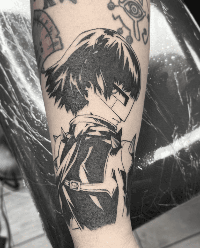 Makoto Niijima Pose Persona Tattoo