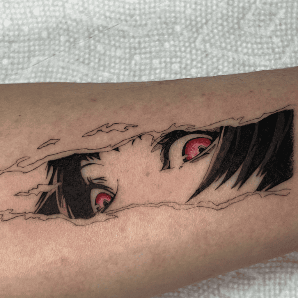 Makoto Niijima Tear Persona Tattoo