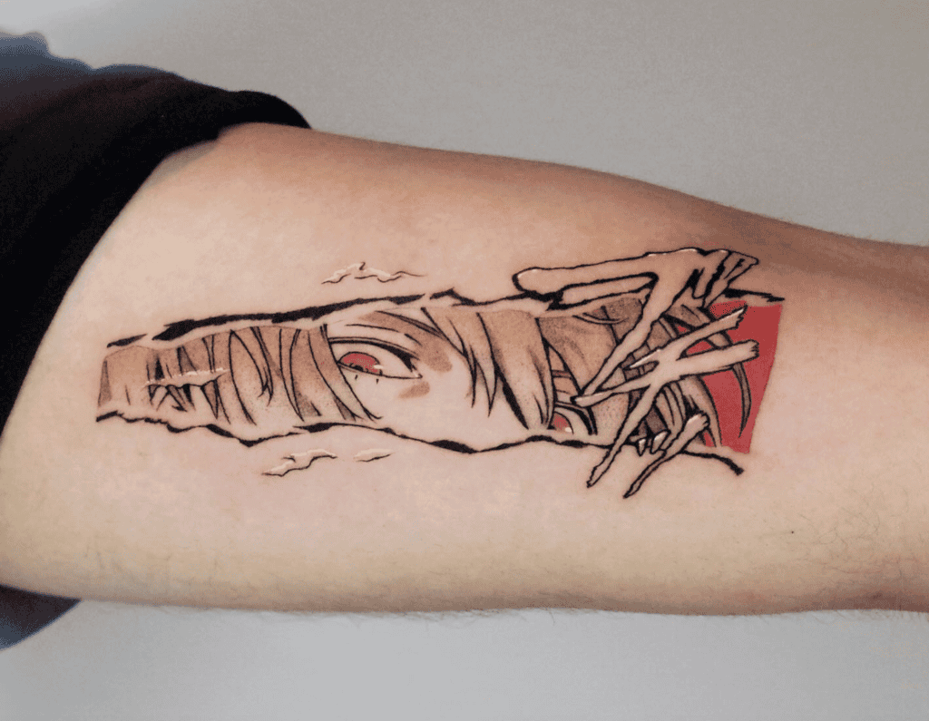 Goro Akechi Tear Persona Tattoo