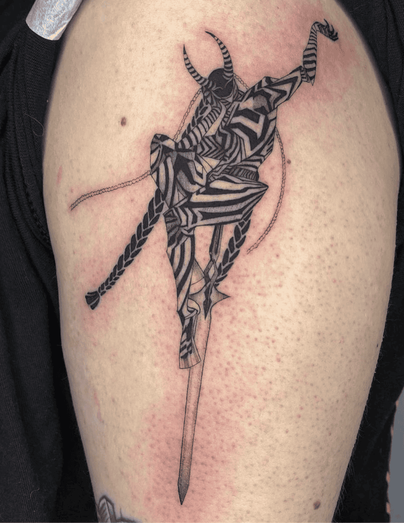 Loki Pose Persona Tattoo