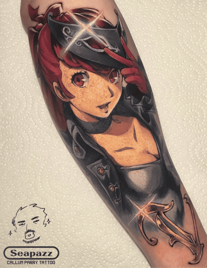 Sumire Yoshizawa Persona Tattoo