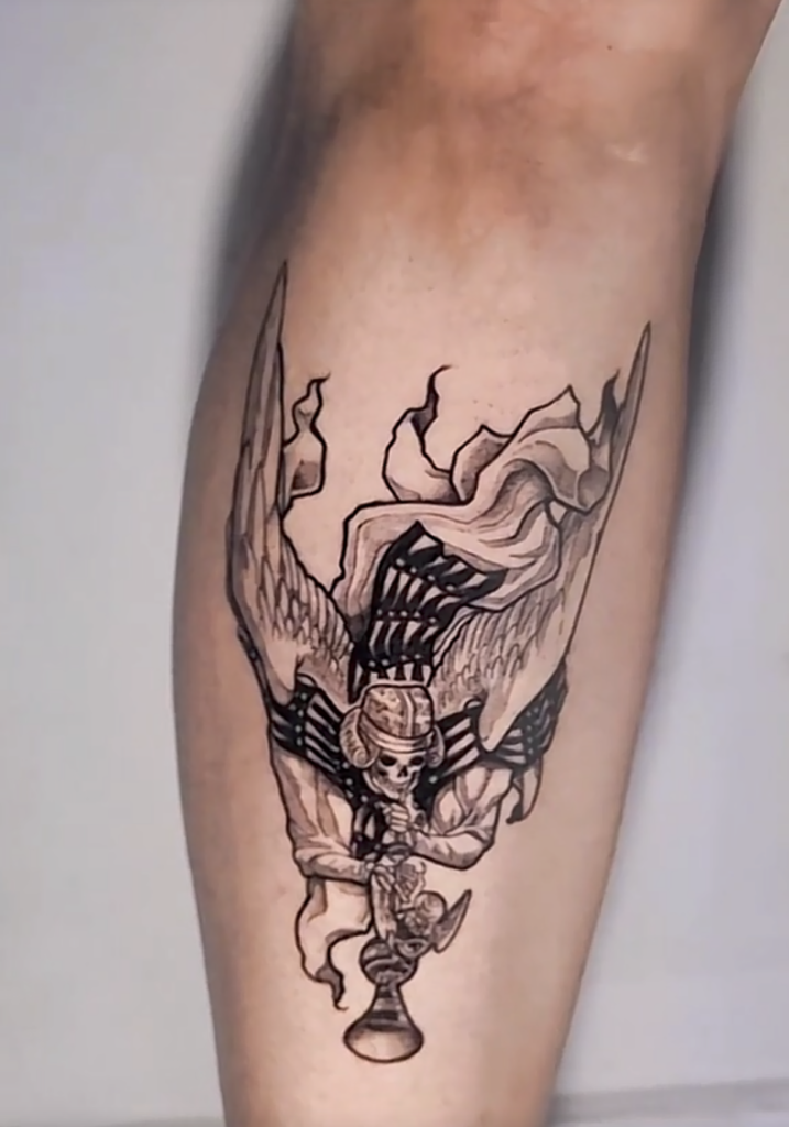 Trumpeter Persona Tattoo