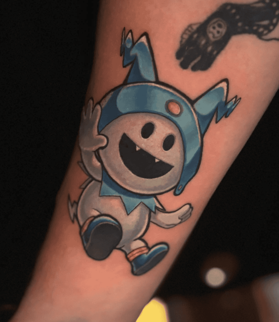Jack Frost Sit Persona Tattoo