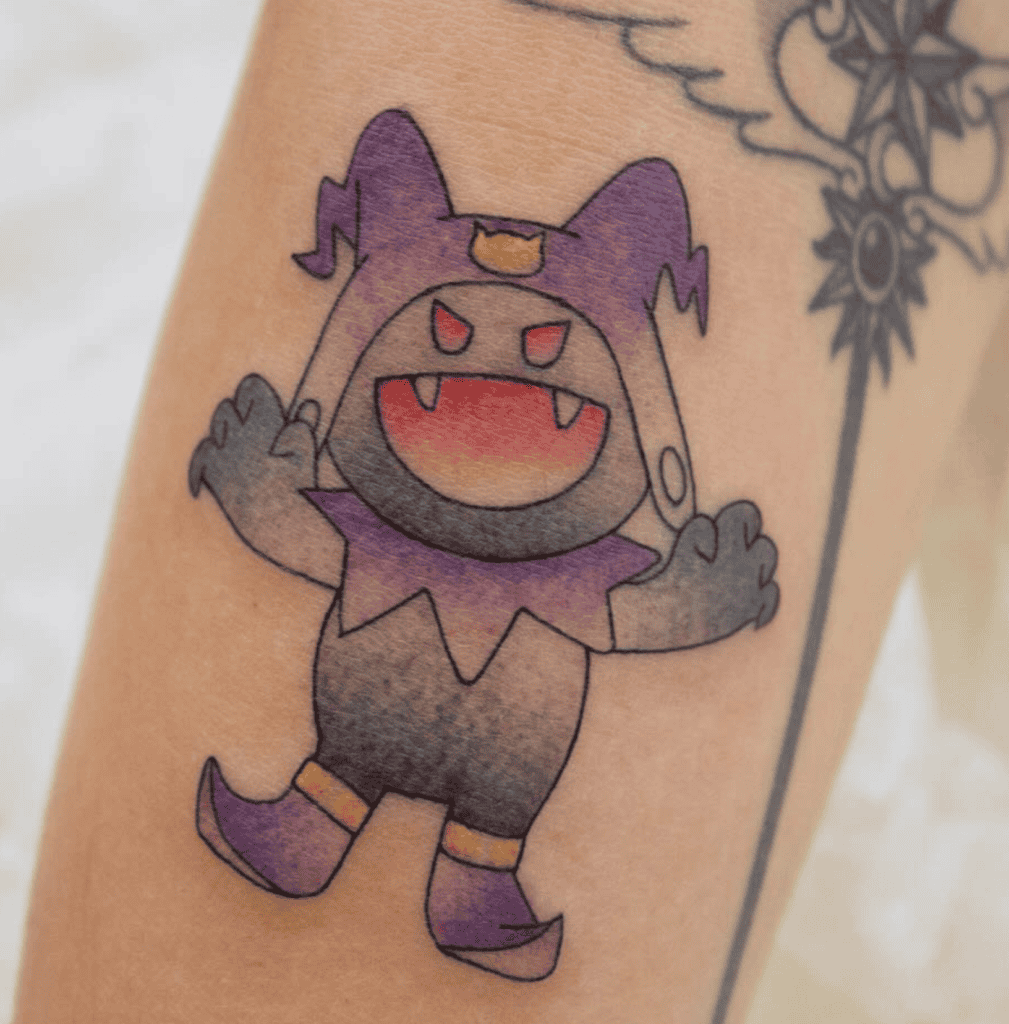Black Frost Persona Tattoo