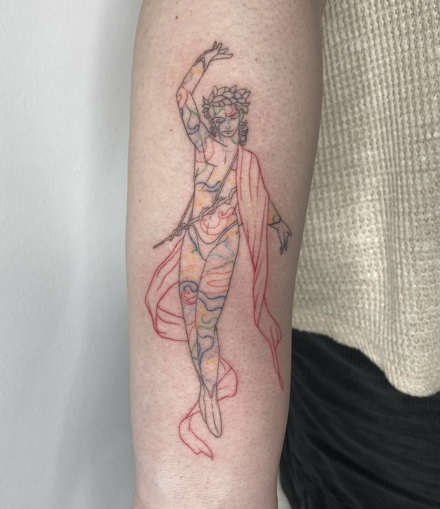 Dionysus Persona Tattoo