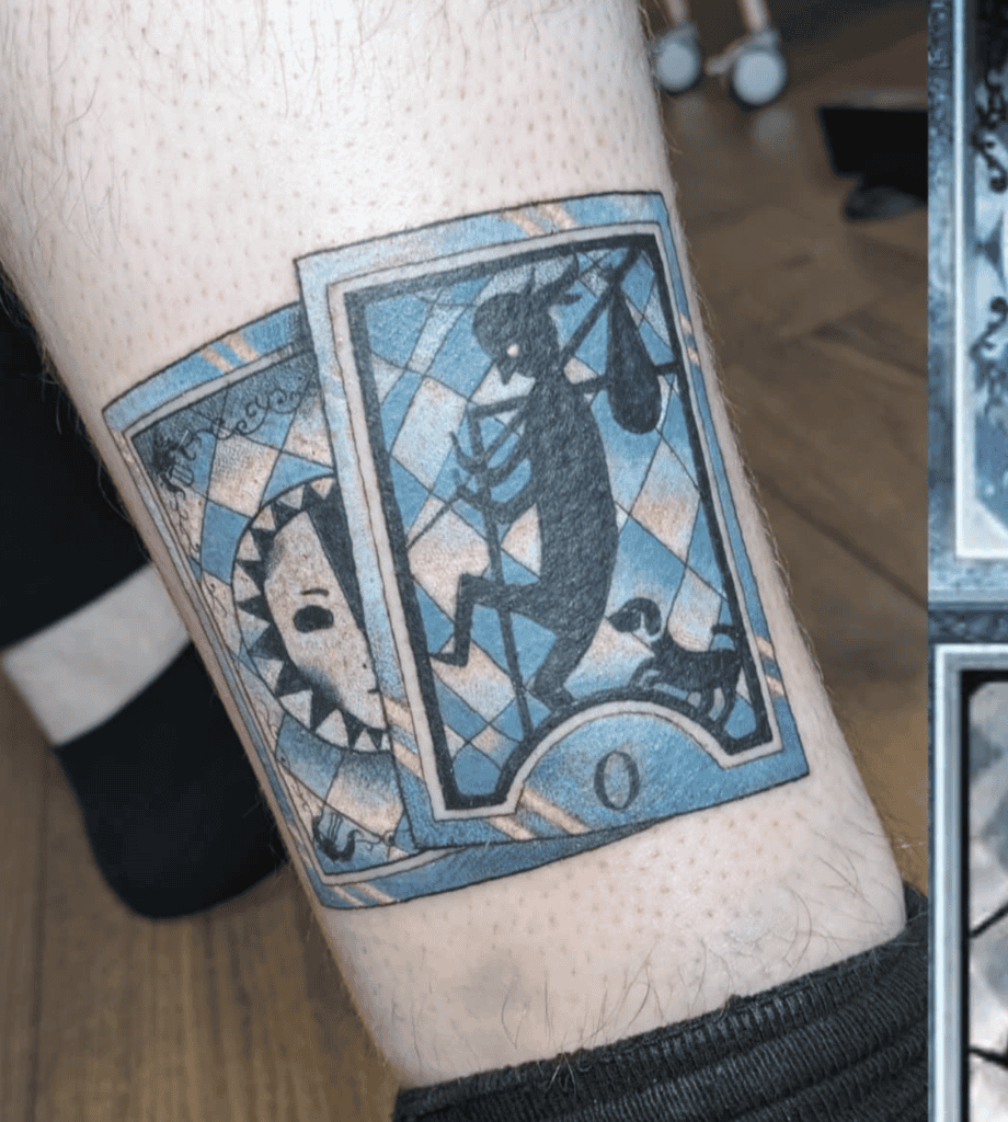 Tarot Cards Persona Tattoo
